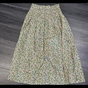 Zara floral skirt